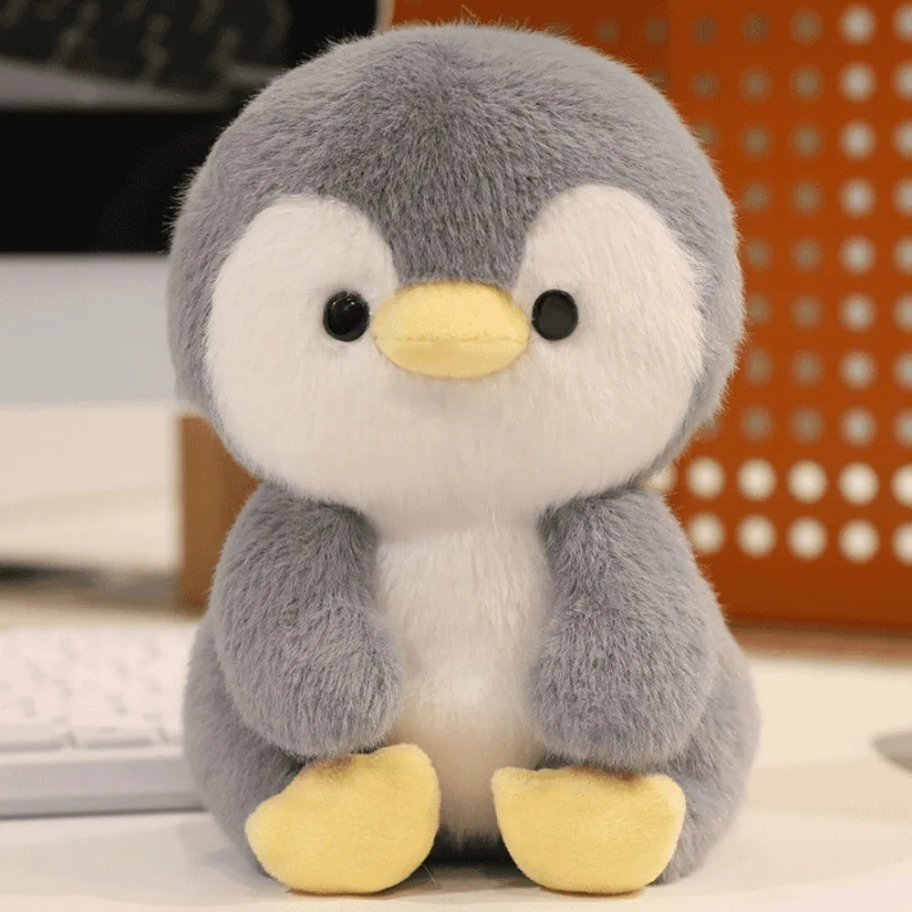 Peluche pingüino azul