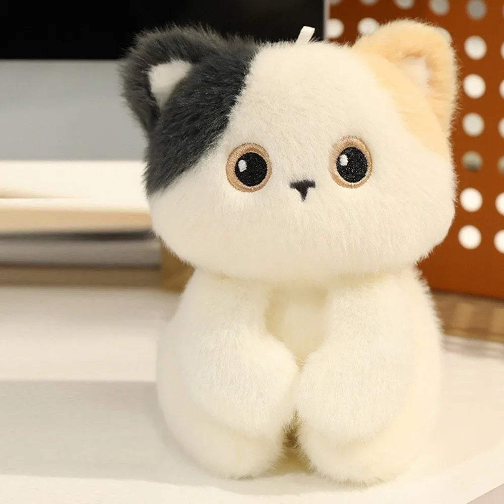 Peluche gatito gris