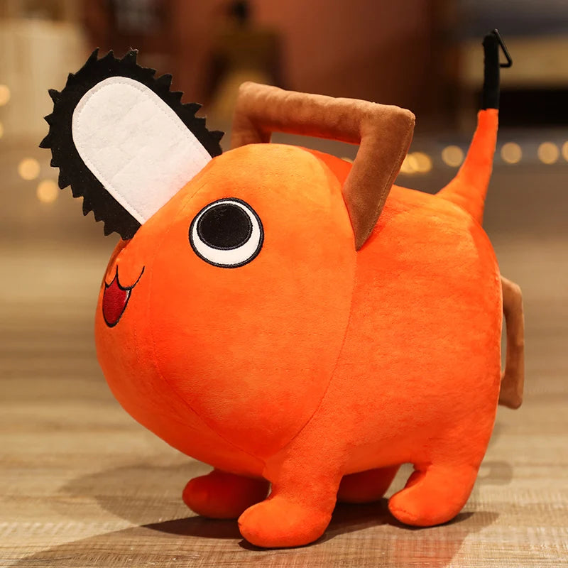 Peluche perrito naranja