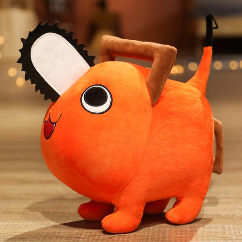 Peluche perrito naranja
